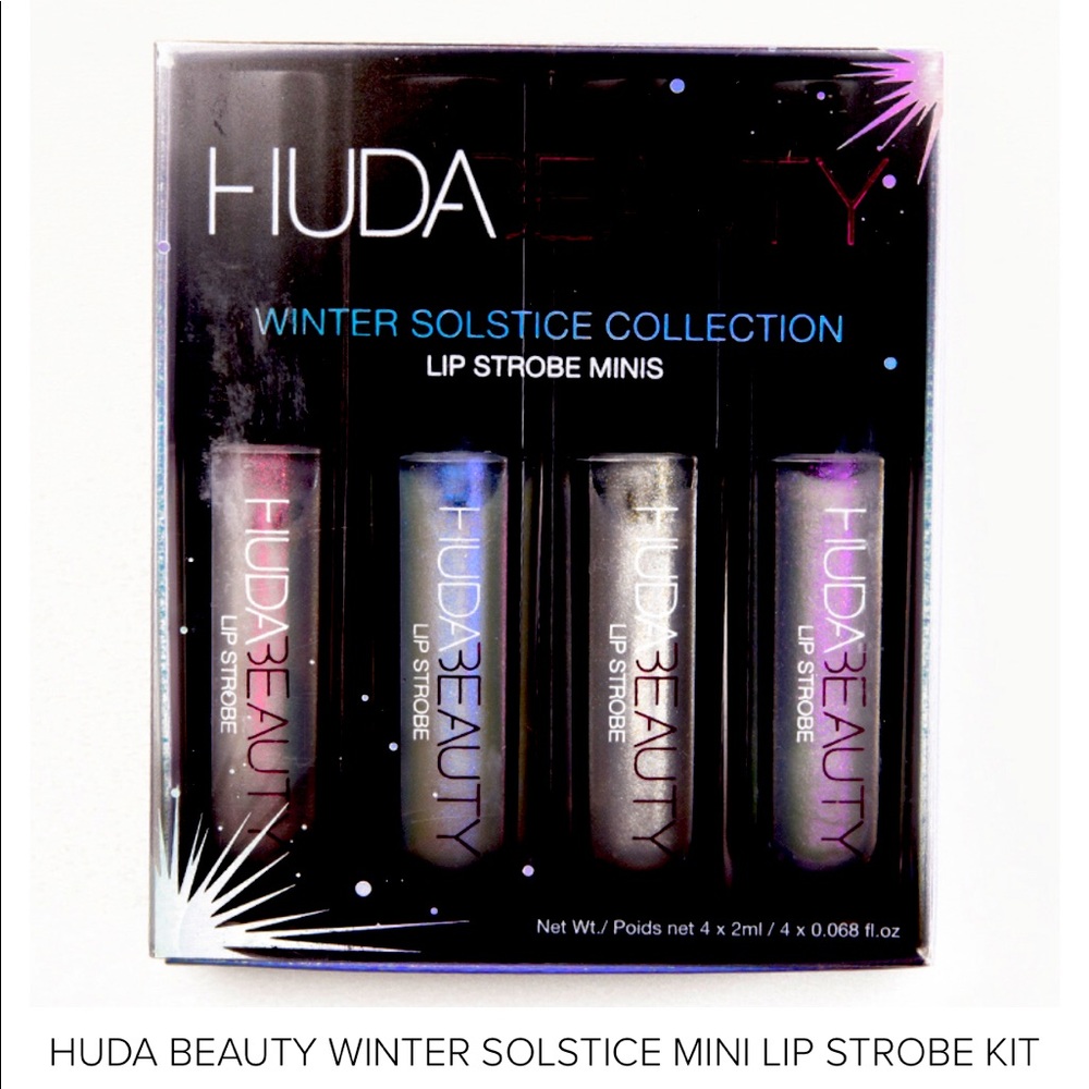 Huda Beauty Winter Solstice Mini Lip Strobe Collection
